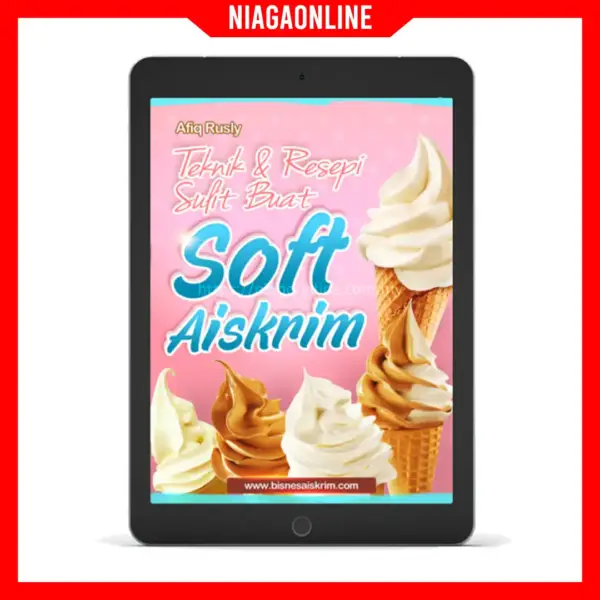 eno bisnes aiskrim - teknik resepi soft aiskrim