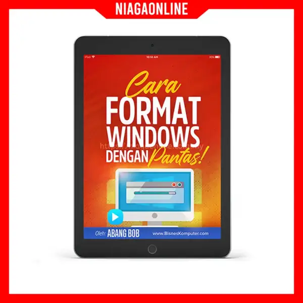 eno bisnes komputer - cara format windows